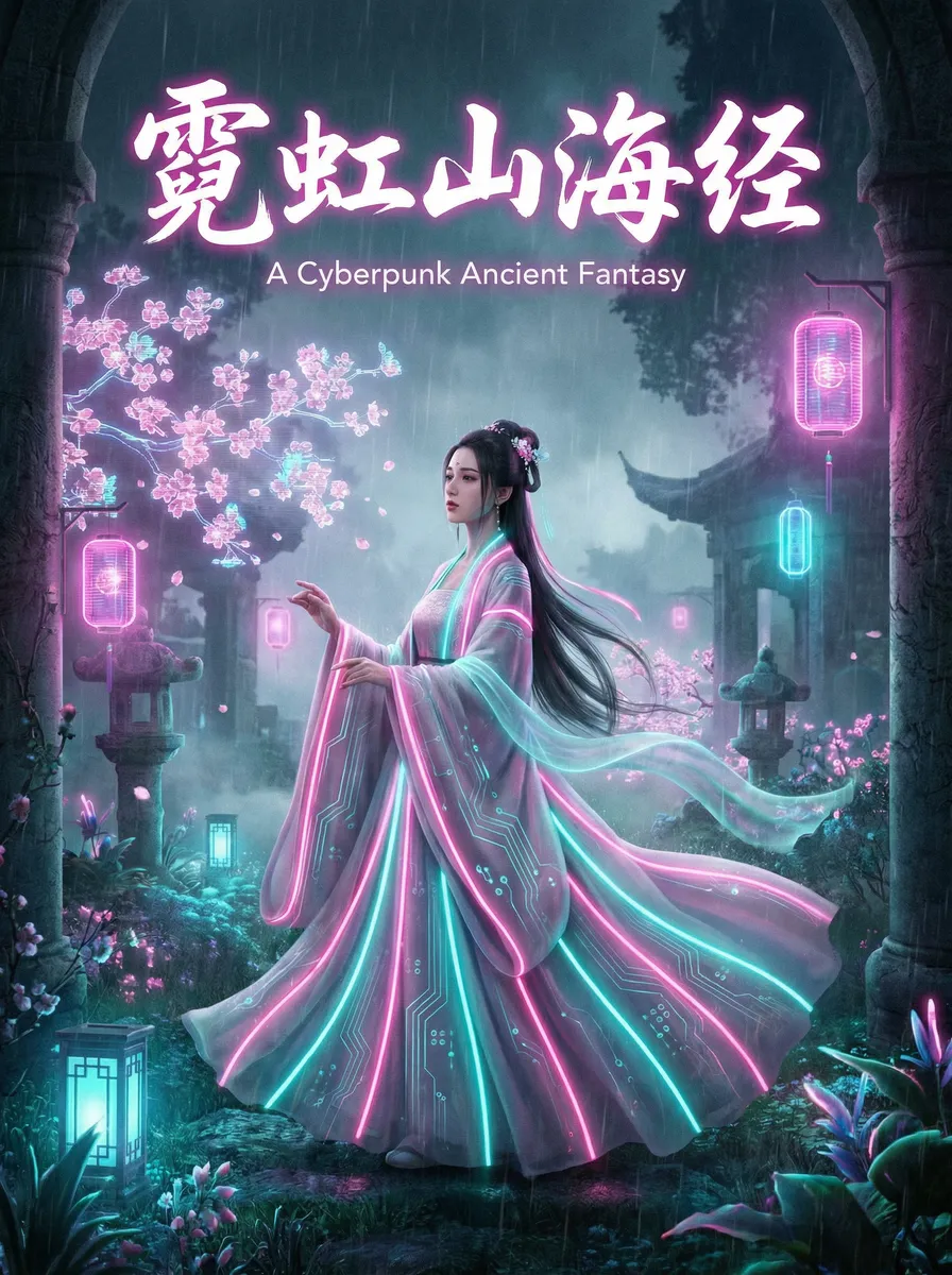 幼女戰記 古风奇缘短剧 - 霓虹山海经海报